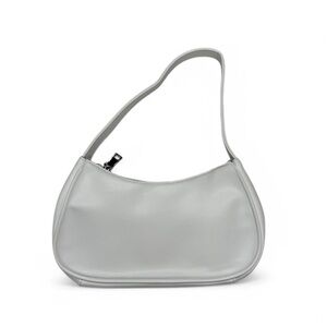 small white y2k shoulder bag ♡